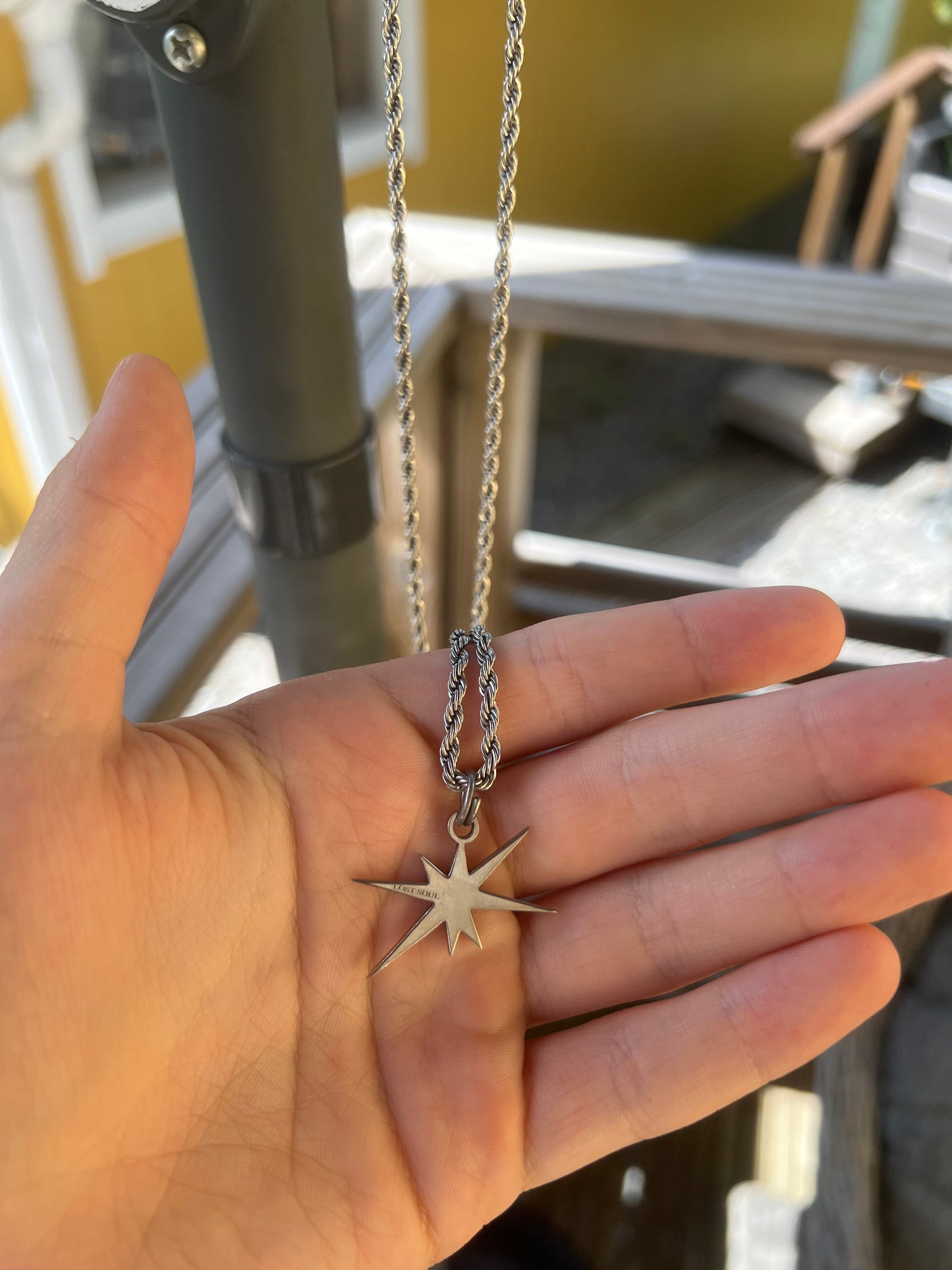 Lost Soul 8 star necklace