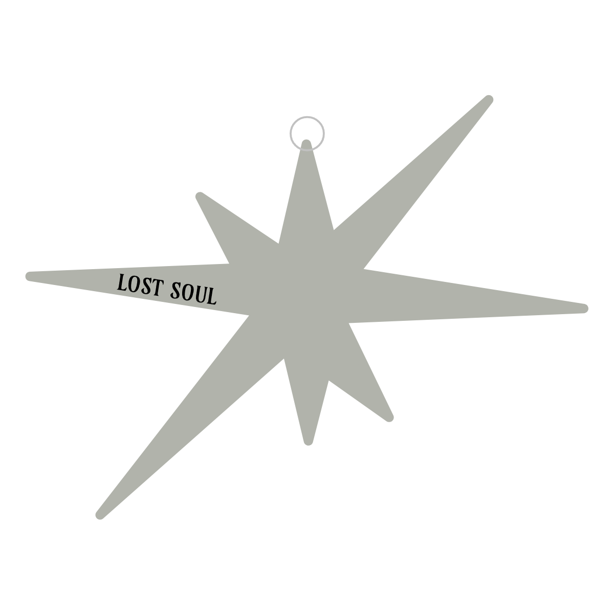 Lost Soul 8 star necklace